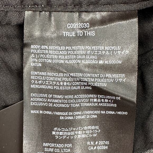 Volcom Frickin Charcoal Gray Chino Shorts Boys Size 18 XLarge 29 7" - Picture 6 of 7